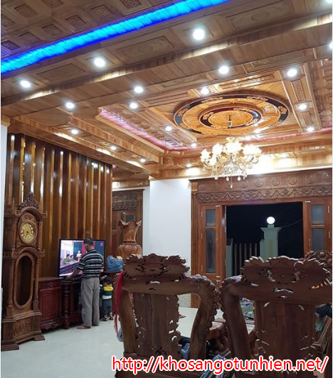 Trần Gỗ Pơ Mu Cao Cấp TGCC27